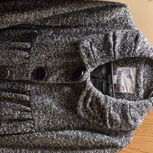 Black and white dressy jacket